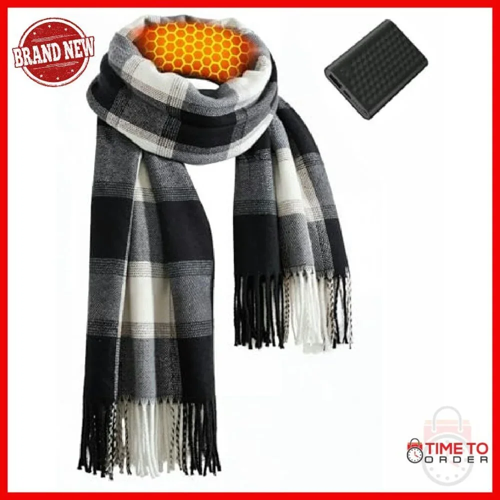 Heated Scarf with Graphene Technology 6000mAh Battery Fast Charge